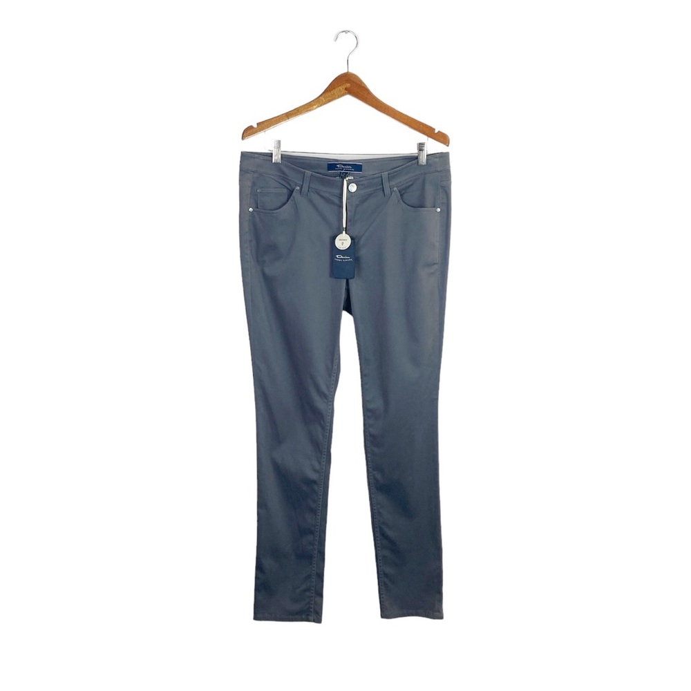Tommy Bahama Denim Palmas Twill Skinny Low-Rise Pants Size 12